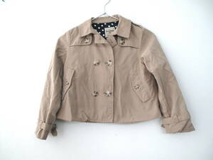 **BACK NUMBER KIDS back number Kids girl trench coat beige 130