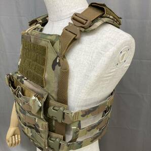 【ORDNANCE（オードナンス）沖縄】プレートキャリア（JPCタイプ）マルチカム サイズ：M 〈軍放出品 未使用品〉の画像2