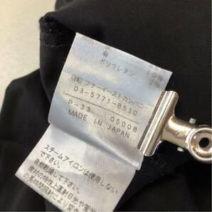 良品 ANAYI アナイ シャツジャケット レディース 36 Sサイズ ブラック 長袖シャツの画像7