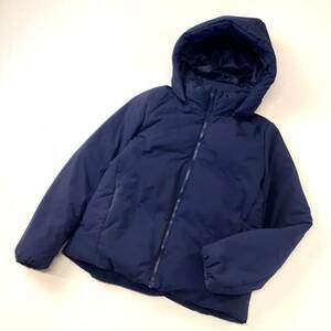 19 year AW UNIQLO Uniqlo si-m less down jacket lady's S size navy navy blue 