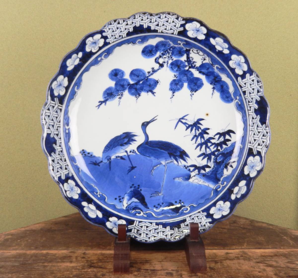 ヤフオク! -「藍九谷 皿」の落札相場・落札価格