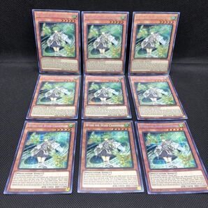 【未使用品】遊戯王 英語版 風霊媒師ウィン プリズマティックシークレットレア MP21-EN158 9枚セット