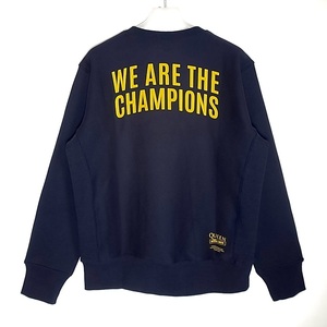 Champion × QUEENクイーン「WE ARE THE CHAMPIONS」REVERSE WEAVE ネイビー sizeXL