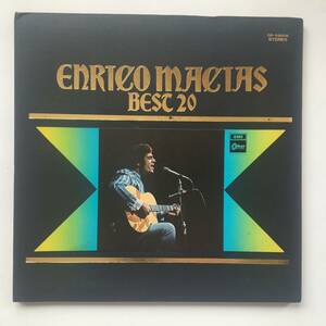 221105●エンリコ・マシアス　ベスト２０/Enrico Macias Best 20/OP-99006/L'amour, C'est Pour Rien/12inch EP アナログ盤