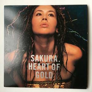 221223*Sakura - Heart Of Gold/TOJT-4189/House Broken Beat/DJ Ajapai 2 Step Remix/Instrumental/12inch LP analogue record 