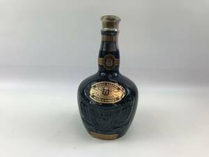 ☆古酒未開栓【ROYAL SALUTE 21 YEARS】ローヤルサルート 21年　BLENDED SCOTCH WHISKY　スコッチ　陶器ボトル　青　700ml　♯172605-33