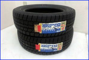 【新品未使用】ダンロップ ウインターマックス02【WINTER MAXX 02】195/60R16 89Q 2本 ダンロップ 16インチ DUNLOP スタッドレスタイヤ