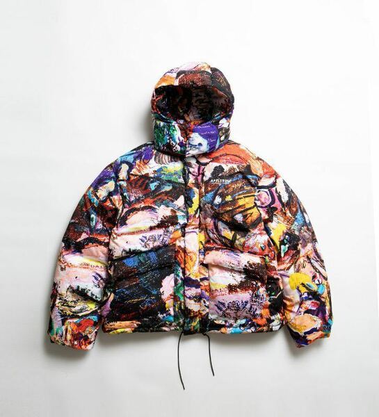 APPLEBUM Innercotton Hood Jacket (UNITY) アップルバム　油絵ダウンジャケット　フードジャケット　パーカー　冬　防寒着