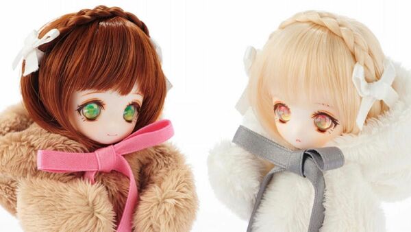 こぐまのチロルちゃん+うさぎのリボンちゃん Dollybird 2体セット HJ限定 オビツ フィギュア ドール　オビツ11