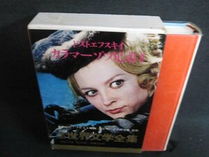 ドストエフスキイ　世界文学全集20　書込み・シミ日焼け有/GCZF