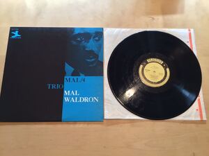 【LP】MAL WALDRON / MAL/4(MJ-7108) / マル・ウォルドロン / MONO日本盤