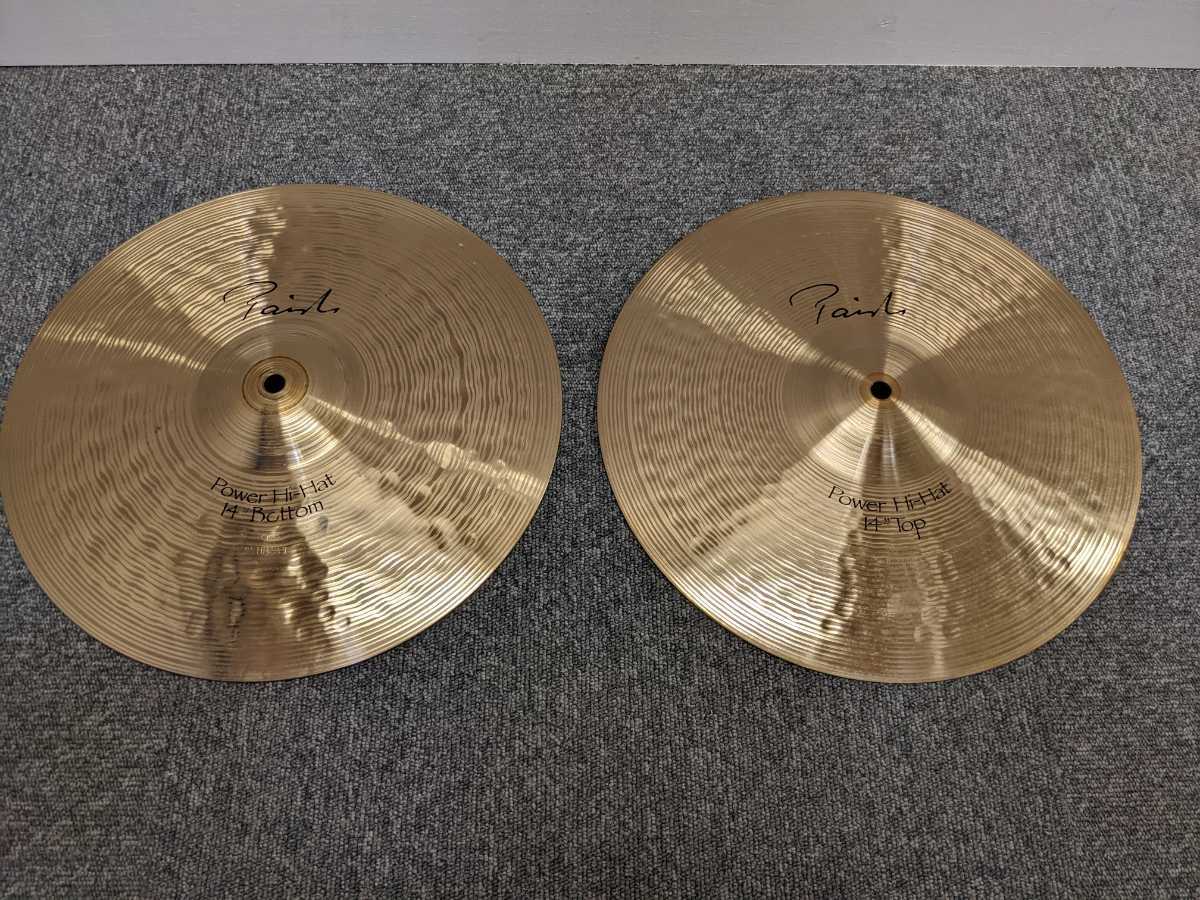 PAISTE Signature Dark Crisp Hi-Hat BOT 14” ハイハットシンバル