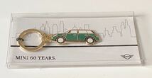 【非売品】MINI KEY RING ミニ 60周年キーリング グリーン【MINI 60YEARS.】ノベルティー_画像1