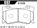 ACRE アクレ ブレーキパッド フォーミュラ800C フロント フーガ KY51 370GT TYPE-S 697_画像3