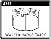 ACRE アクレ ブレーキパッド ZZC(Zi:Zi:Si:) フロント BMW X4 G02 xDrive 30i M-Sports β362_画像3