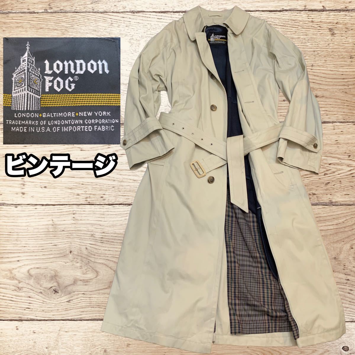 ブティック S 新品 RRL ステンカラーコート 検 トレンチコート ロング