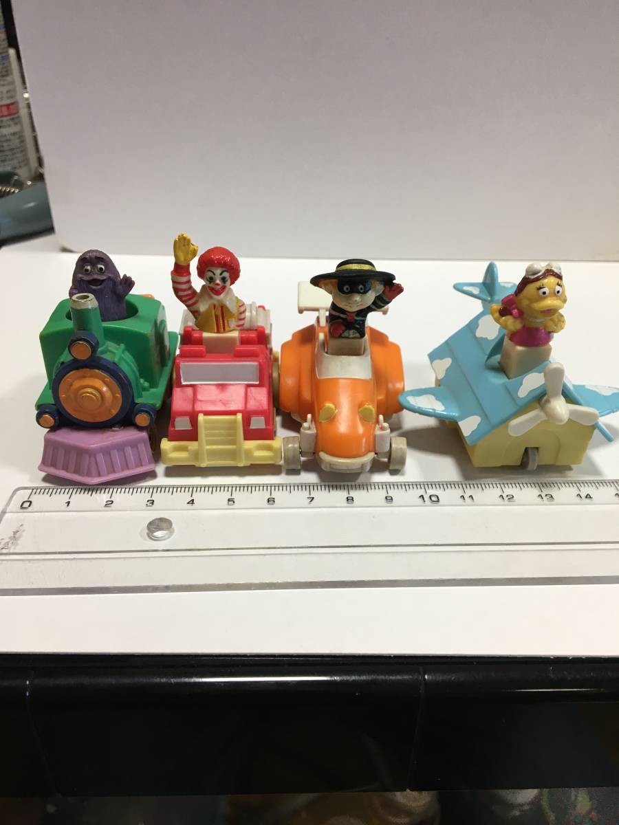 4枚セット マクドナルドランド 1970年代 McDonald's アメトイ