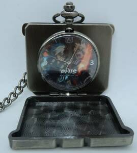  van Puresuto .. hero red te mia pocket watch UA motif new goods battery possible to exchange Plus Ultra.... roar burnt .