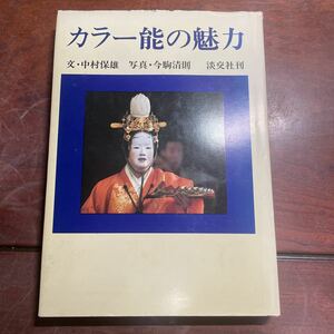 カラー能の魅力　中村保雄　写真:今駒清則　淡交社