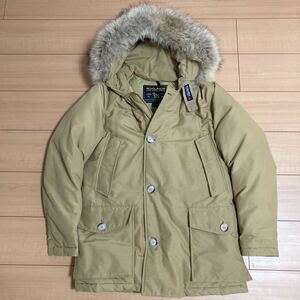 WOOLRICH NEW ARCTIC PARKA MADE IN CANADA ウールリッチ　ニューアークティックパーカ ダウン ジャケット カナダ製　TAN カナダグース