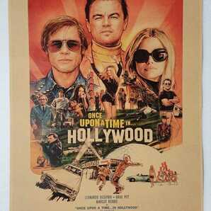 Once Upon a Time in... Hollywood ワンス・アポン・ア・タイム・イン・ハリウッド ポスター ②