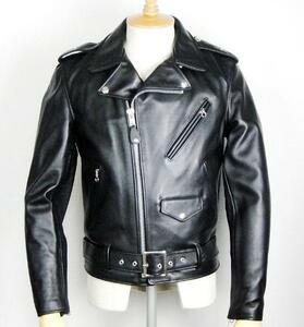 SCHOTT(ショット) 3950083 613US VINTAGE ONESTAR RIDERS JACKET(ヴィンテージワンスターライダースジャケット)BLACK-36インチ