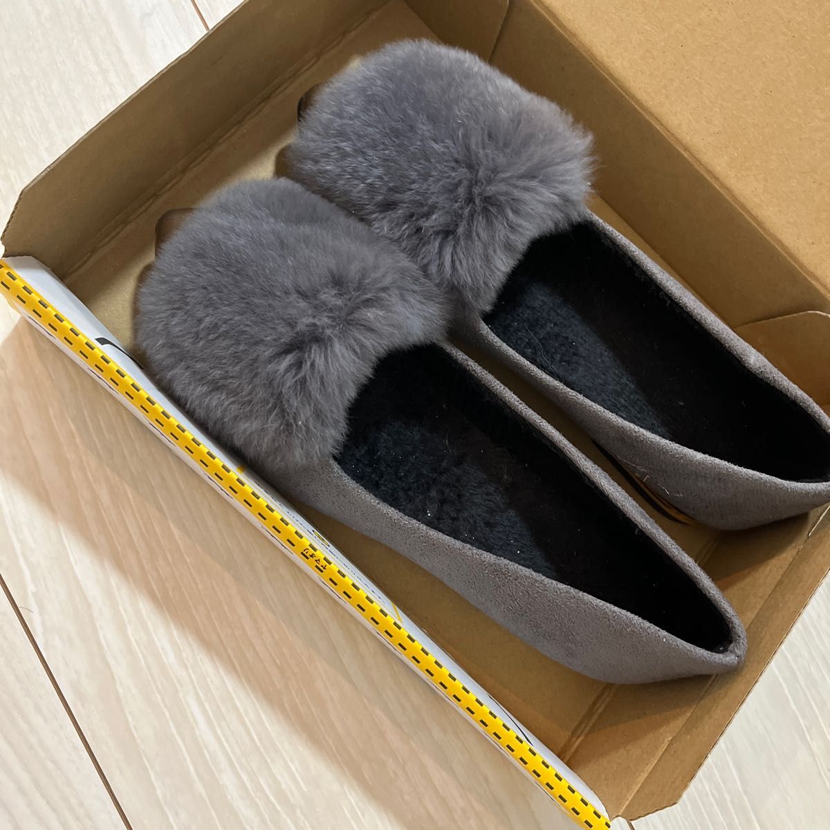 UGG アンスレー ムートン モカシン スレート 23cm 【初回限定お試し