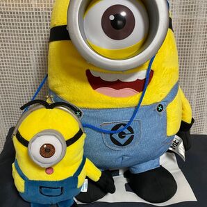 ミニオンスチュワートぬいぐるみ&ポシェット 中古品