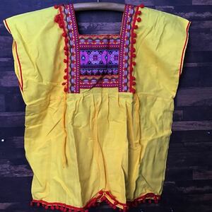  bonbon tunic Thai red group mon group lovely race costume yellow color 