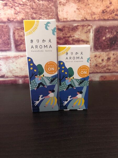 セット 生活の木 きりかえアロマ シャキッとオン スプレー ロールオン