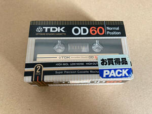 カセットテープ TDK OD 2本 00736