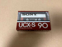 カセットテープ SONY UCX-S 1本 カタログ 1冊 00776_画像1