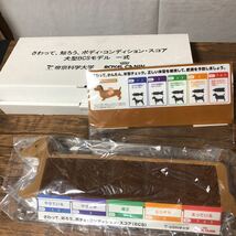 【希少非売品】さわって、知ろう、ボディ・コンディション・スコア 犬型BCSモデル 一式 帝京科学大学 ROYAL CANIN 体型チェック 肥満_画像1