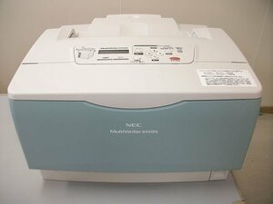 ★ 中古レーザープリンタ / NEC MultiWriter 8450N / 自動両面印刷対応 / 残量不明トナー付き ★