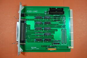 PC98 Cバス用 インターフェースボード IDOLJAPAN？ FDD-1MZ RD-0106 1MB FDD I/F増設ボード？明細不明 動作未確認 ジャンク扱いにて R-027 