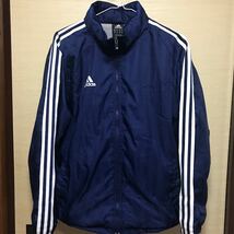 adidas☆ウィンドブレーカー☆裏起毛☆ L☆激レア日本製_画像1