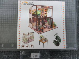 7305 HONGDA M027 coffee house DIY miniature kit 