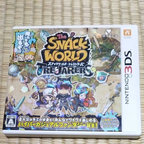 【3DS】 スナックワールド トレジャラーズ 任天堂3DS