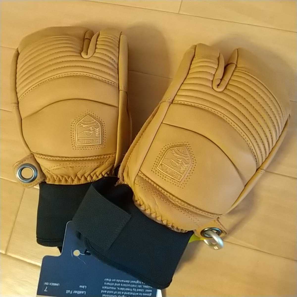 新品未使用☆正規HestraヘストラFallLineMittフォールラインミット