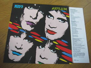 □ KISS ASYLUM レアアナログ EU盤オリジナル