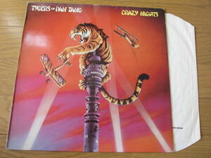 □ TYGERS OF PAN TANG CRAZY NIGHTS UK盤オリジナル美盤！最初期マトA1/B1 JOHN SYKES