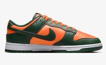 【新品未使用】 22AW 23 新作 新品 NIKE ナイキ DUNK LOW GORGE GREEN AND TOTAL ORANGE ダンクロウ スニーカー 靴 くつ 27cm 即決あり_画像3