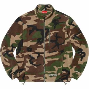 【新品未使用】 22AW 23 新作 新品 Supreme シュプリーム POLATEC ZIP JACKET ポーラテックジャケット ブルゾン CAMO カモフラージュ