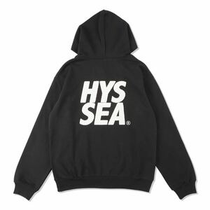 [ new goods unused ] 22AW 23 new goods WIND AND SEA HYSTRIC GLAMOUR wing Dan si- Hysteric Glamour WDS LOGO HOODIEf-ti-BLACK XL