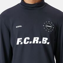 【新品未使用】 22AW 23 新品 FCRB f.c real bristol エフシーレアルブリストル SOPH ソフ L/S WINDPROOF MOCK NECK TOP Tシャツ BLACK L_画像6