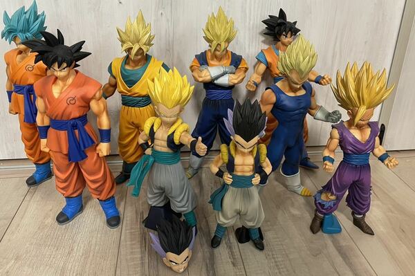 ドラゴンボールフィギュア MASTER STARS PIECE MSP ベジット 孫悟飯 孫悟空 ベジータ ゴテンクス 美品 9種セット