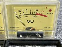 70’s VUメーター TEAC 51650370 2個 中古品！①_画像6