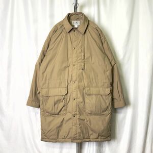 USA made L.L.Bean storm coat L-TALL beige mountain jacket L e ruby n70s 80s 90s old clothes Old Vintage 