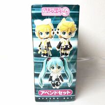 【 未開封 】 グッスマくじ ねんどろいど ぷち ミク・リン・レン アペンドセット フィギュア ボーカロイド 初音ミク 鏡音リンレン_画像4