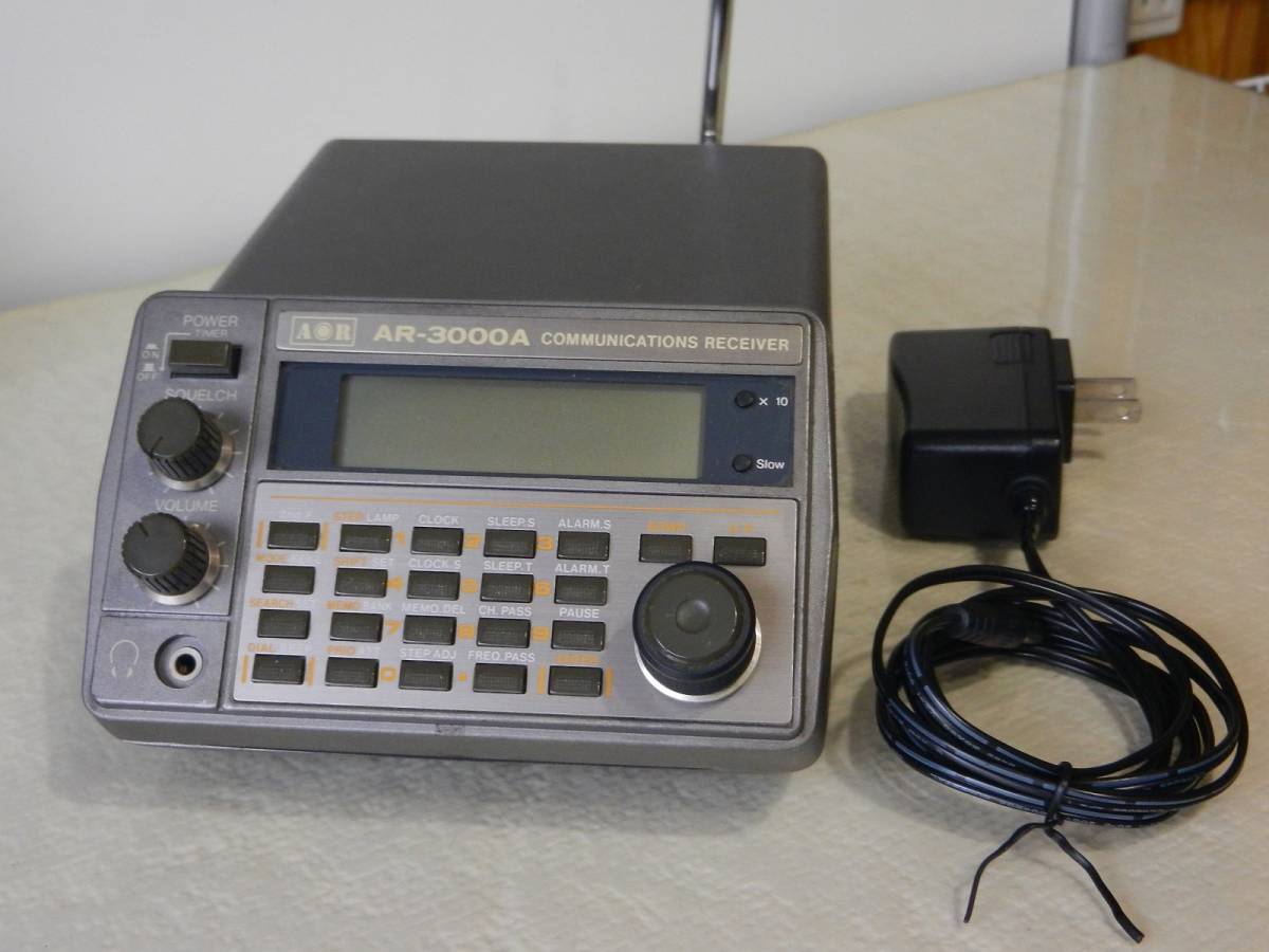 AOR 広帯域受信機レシーバー AR-3000A・NDM2000セット fkip.unmul.ac.id